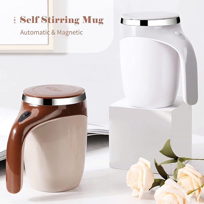 Self Stirring Mug with Lid 380mL