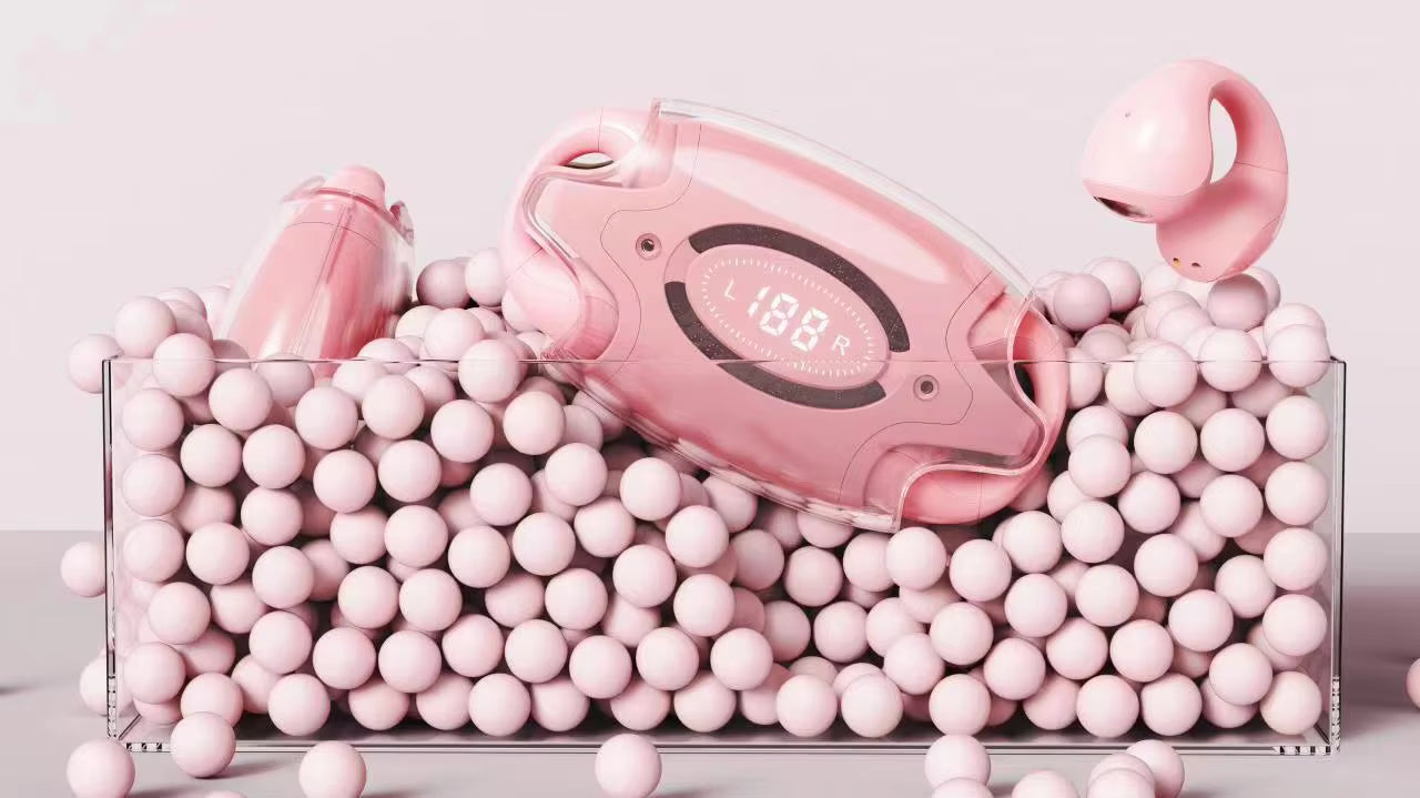 Headset Bluetooth Earphones In-ear Noise Reduction True Wireless Digital Display